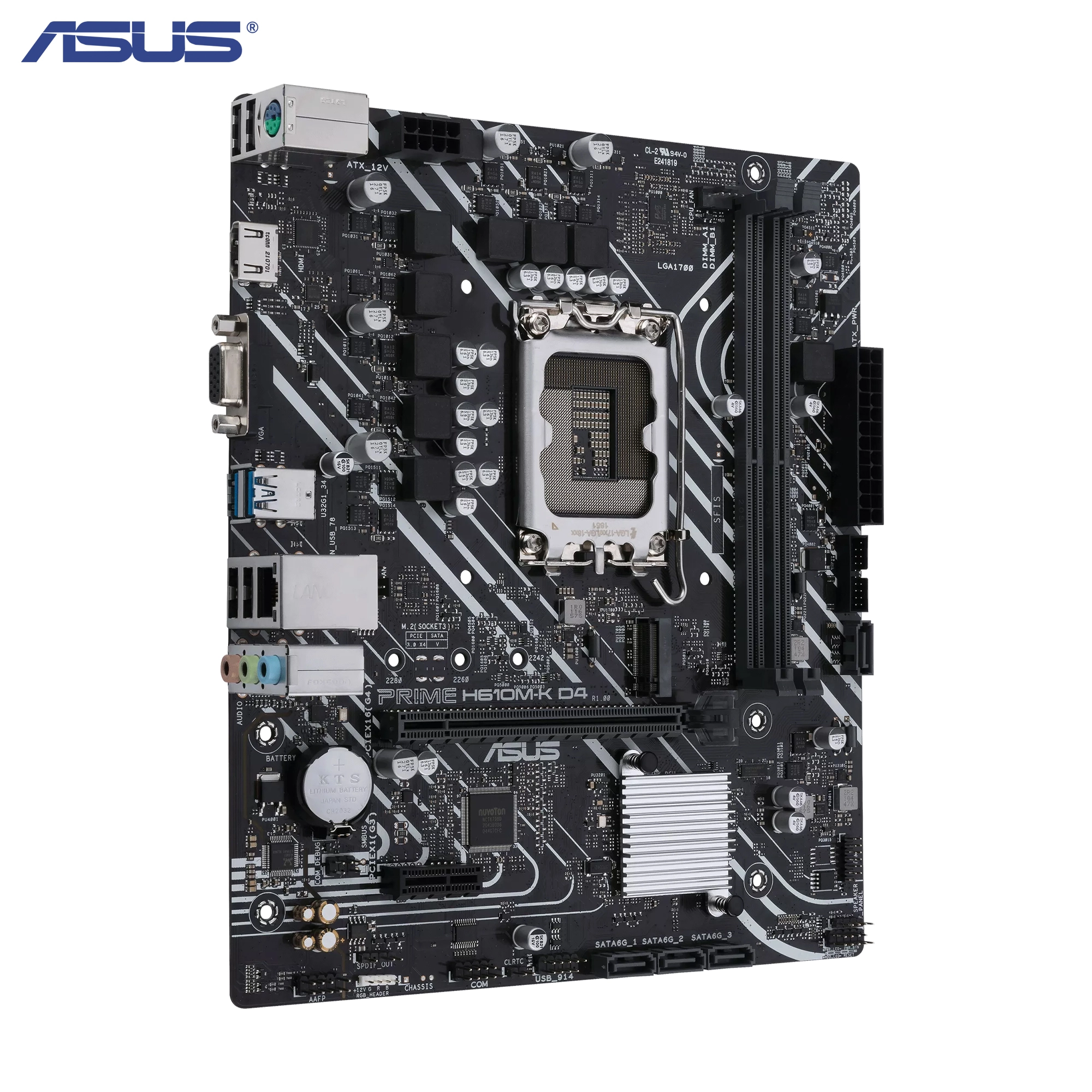 Купити Материнська плата ASUS PRIME H610M-K D4 - фото 3