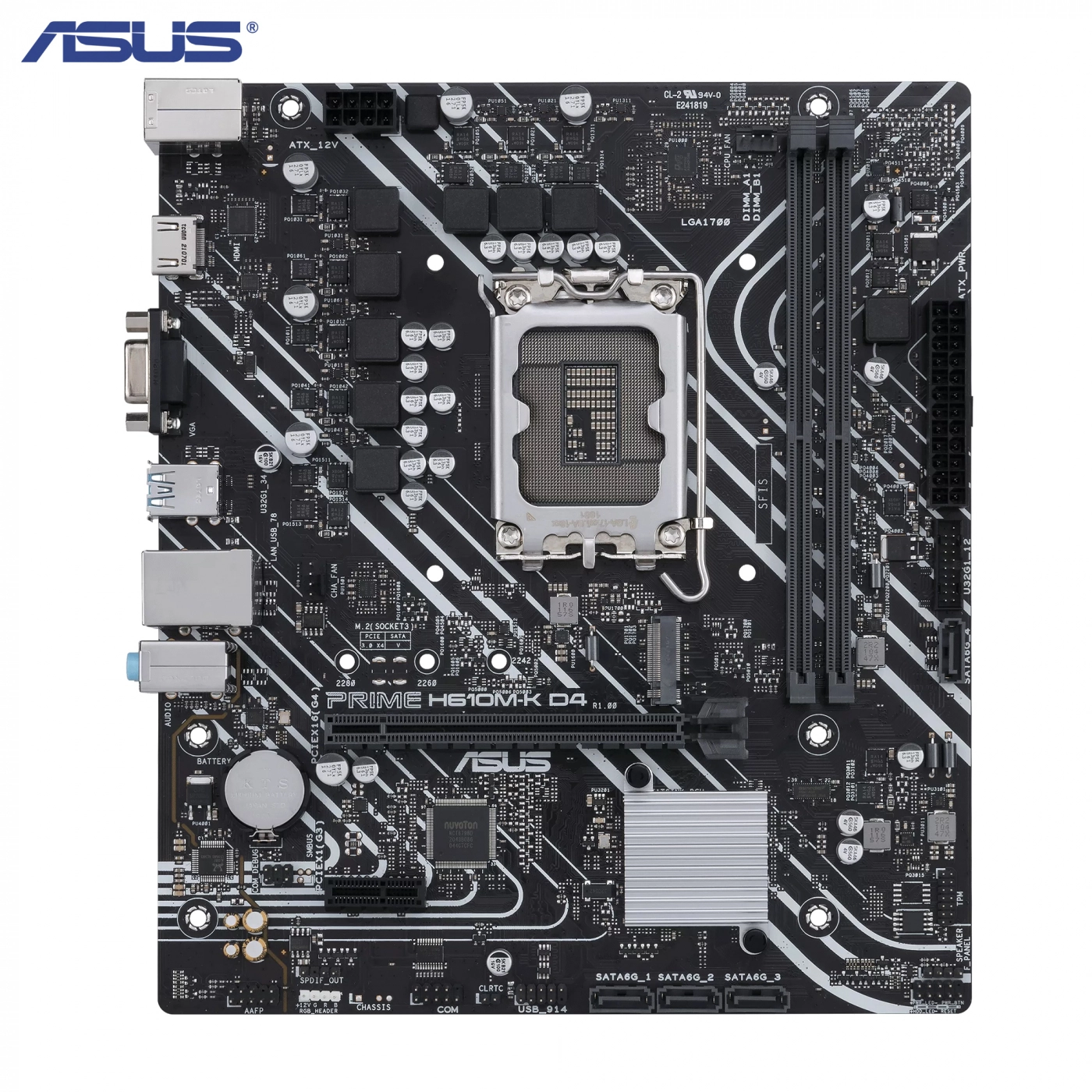 Купити Материнська плата ASUS PRIME H610M-K D4 - фото 2