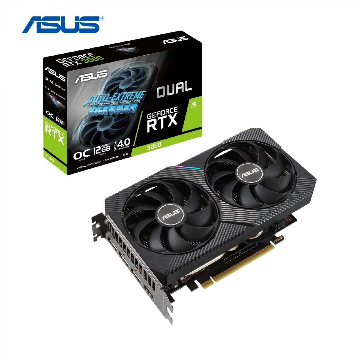Купить Видеокарта ASUS Dual GeForce RTX 3060 V2 OC Edition 12GB GDDR6 - фото 10