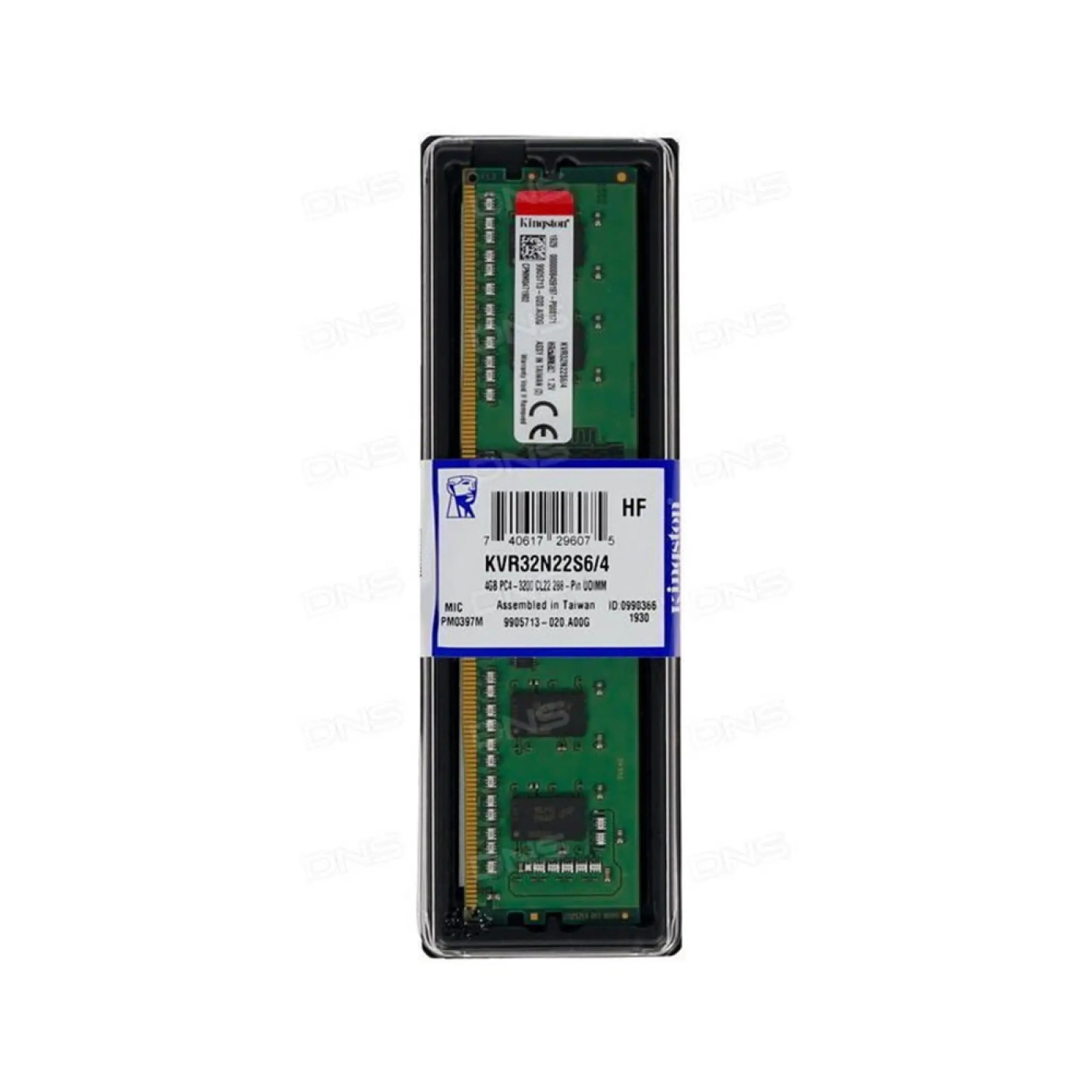 Купити Модуль пам'яті Kingston ValueRAM DDR4-3200 4GB (KVR32N22S6/4) - фото 2