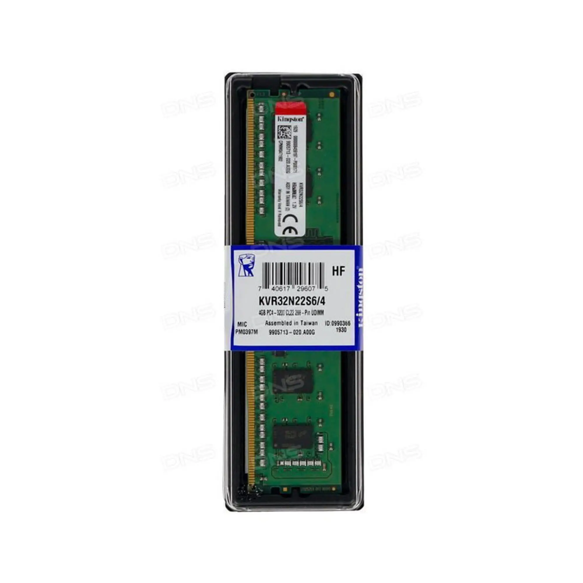 Купити Модуль пам'яті Kingston ValueRAM DDR4-3200 4GB (KVR32N22S6/4) - фото 2
