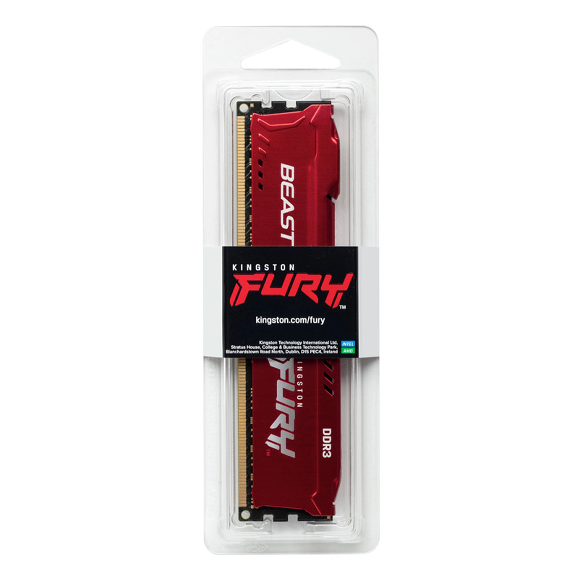 Купить Модуль памяти Kingston FURY Beast DDR3-1600 8GB (KF316C10BR/8) - фото 5