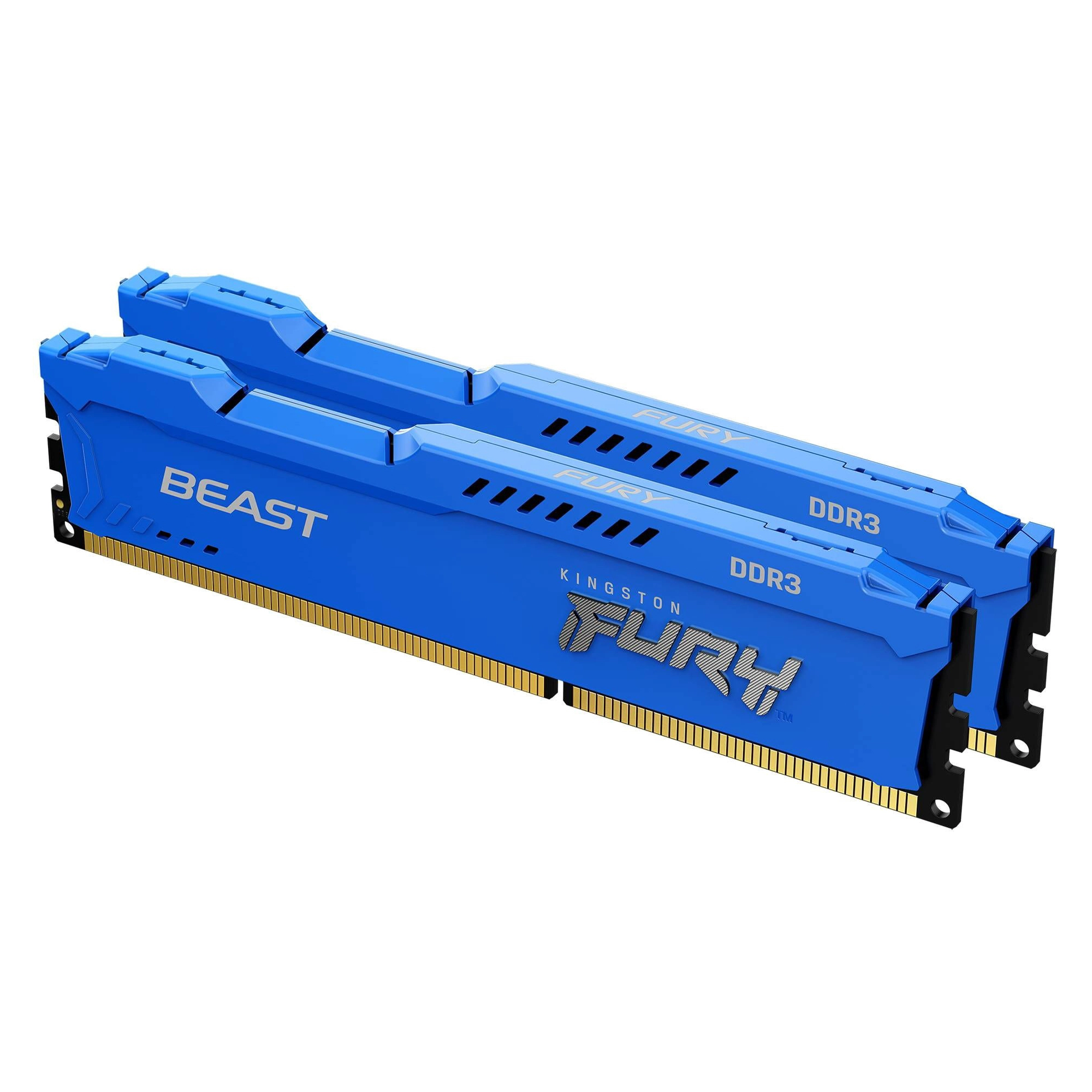 Купить Модуль памяти Kingston FURY Beast DDR3-1866 8GB KIT (2x4GB) (KF318C10BK2/8) - фото 1