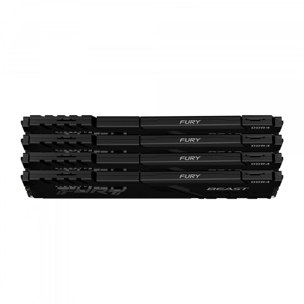 Купить Модуль памяти Kingston FURY Beast DDR4-3000 32GB KIT (4x8GB) (KF430C15BBK4/32) - фото 3