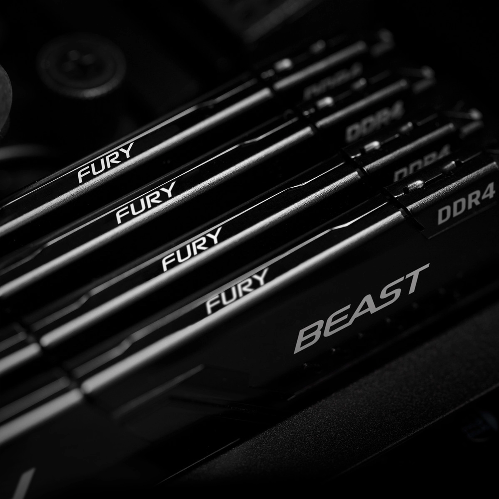 Купить Модуль памяти Kingston FURY Beast DDR4-3000 32GB KIT (4x8GB) (KF430C15BBK4/32) - фото 9