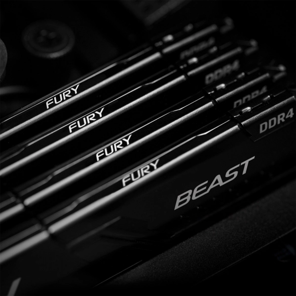 Купить Модуль памяти Kingston FURY Beast DDR4-3000 128GB KIT (4x32GB) (KF430C16BBK4/128) - фото 9