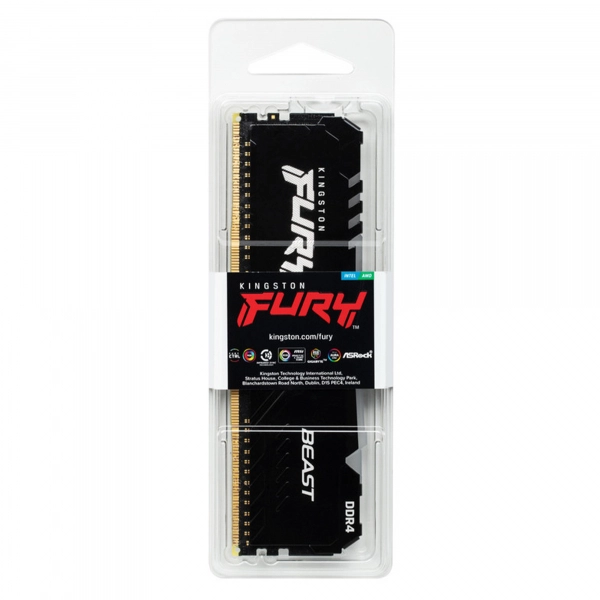 Купить Модуль памяти Kingston FURY Beast RGB DDR4-3000 32GB (KF430C16BBA/32) - фото 5