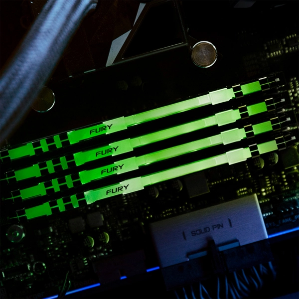 Купить Модуль памяти Kingston FURY Beast RGB DDR4-3733 8GB (KF437C19BBA/8) - фото 10