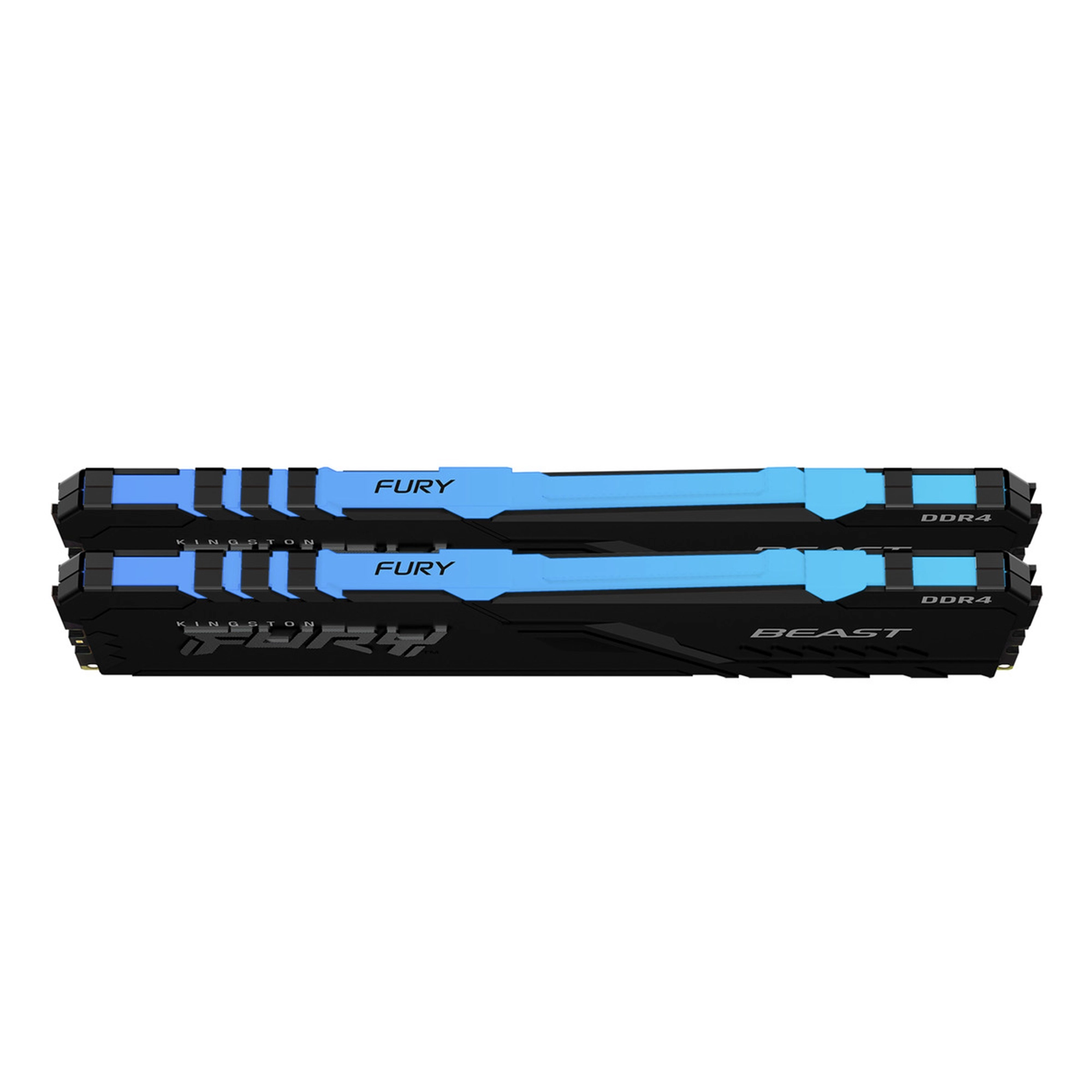 Купить Модуль памяти Kingston FURY Beast RGB DDR4-3733 32GB KIT (2x16GB) (KF437C19BB1AK2/32) - фото 3