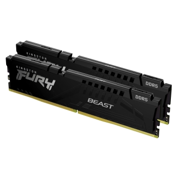 Купить Модуль памяти Kingston FURY Beast DDR5-4800 64GB KIT (2x32GB) (KF548C38BBK2-64) - фото 1