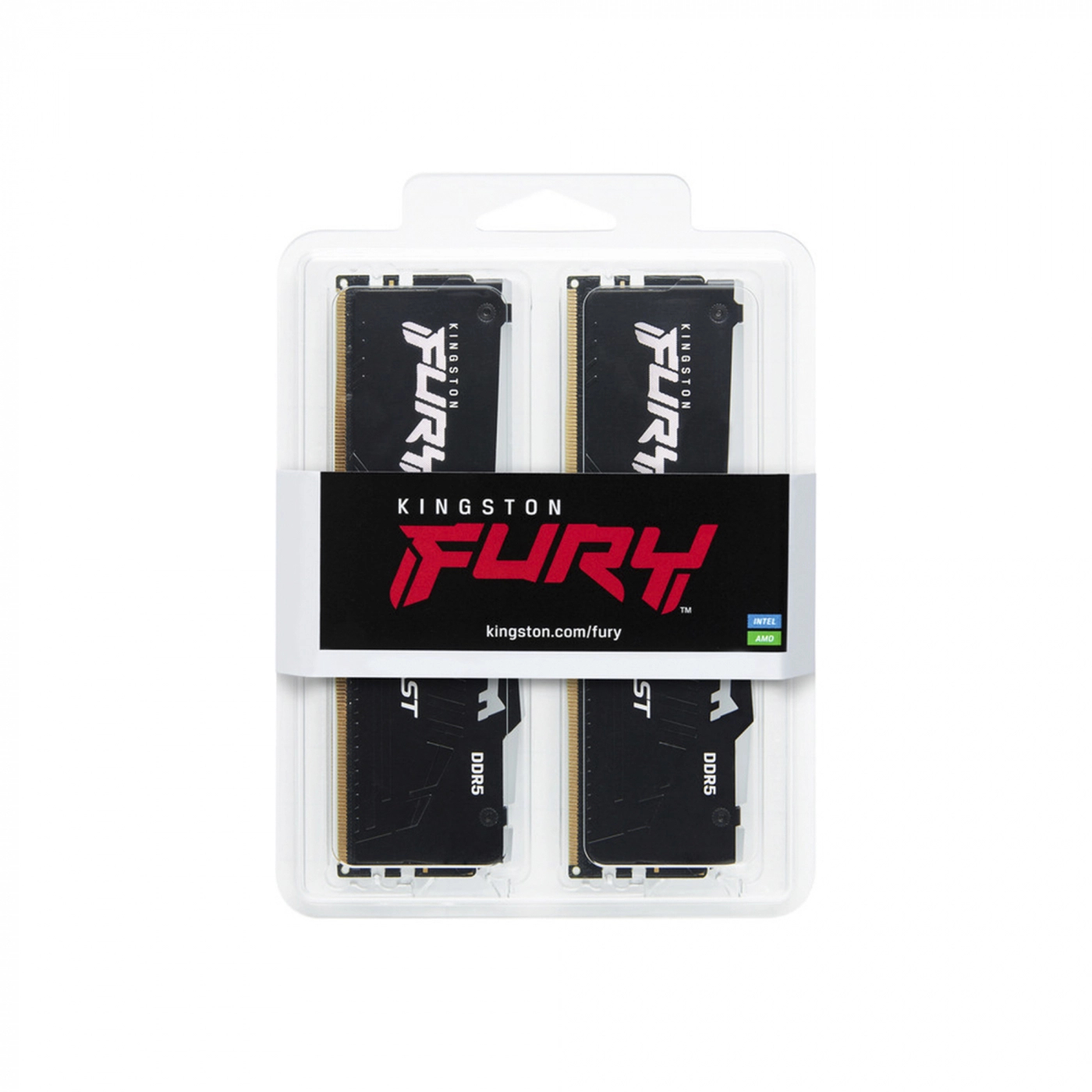 Купить Модуль памяти Kingston FURY Beast RGB DDR5-4800 16GB KIT (2x8GB) (KF548C38BBAK2-16) - фото 6