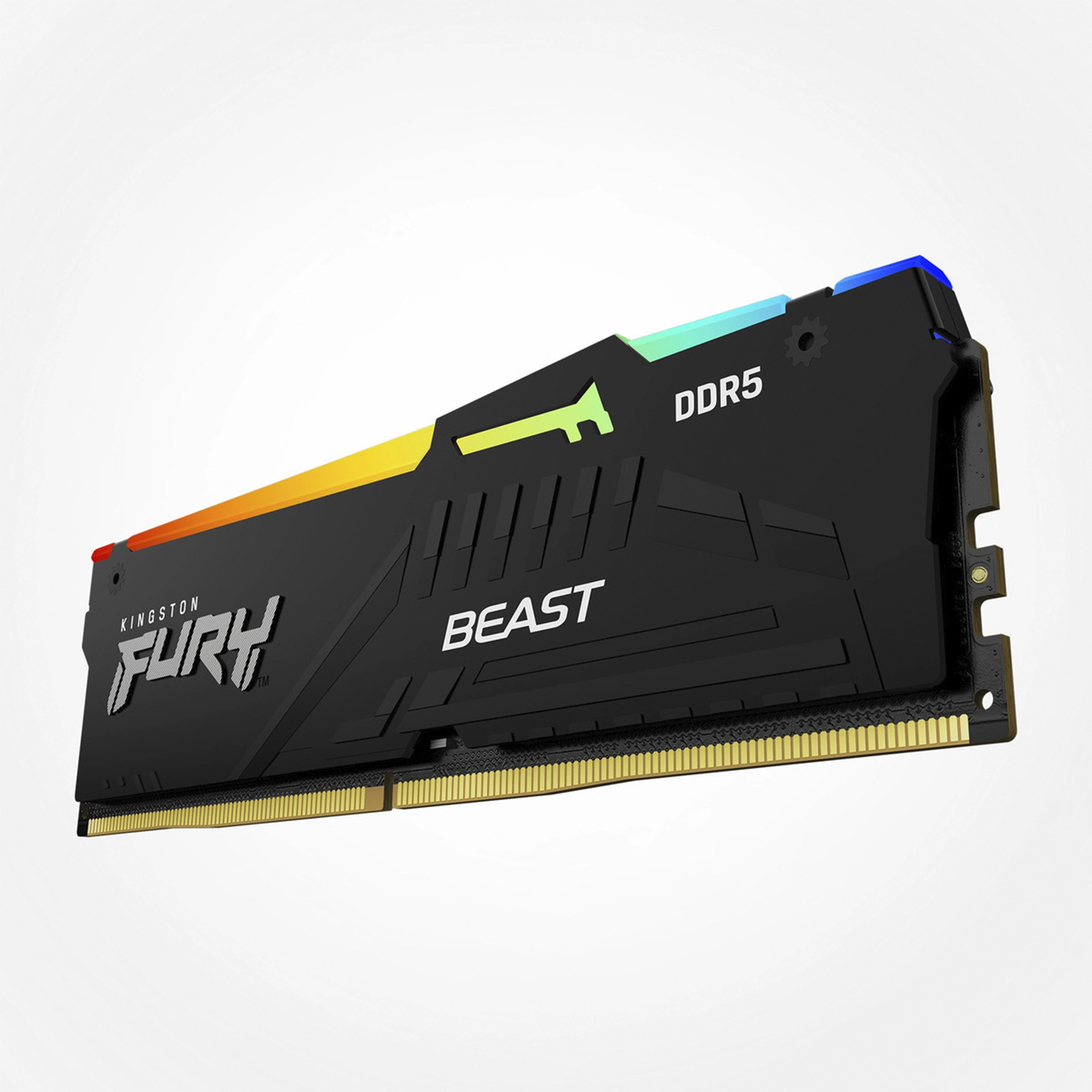 Купить Модуль памяти Kingston FURY Beast RGB DDR5-4800 32GB KIT (2x16GB) (KF548C38BBAK2-32) - фото 5