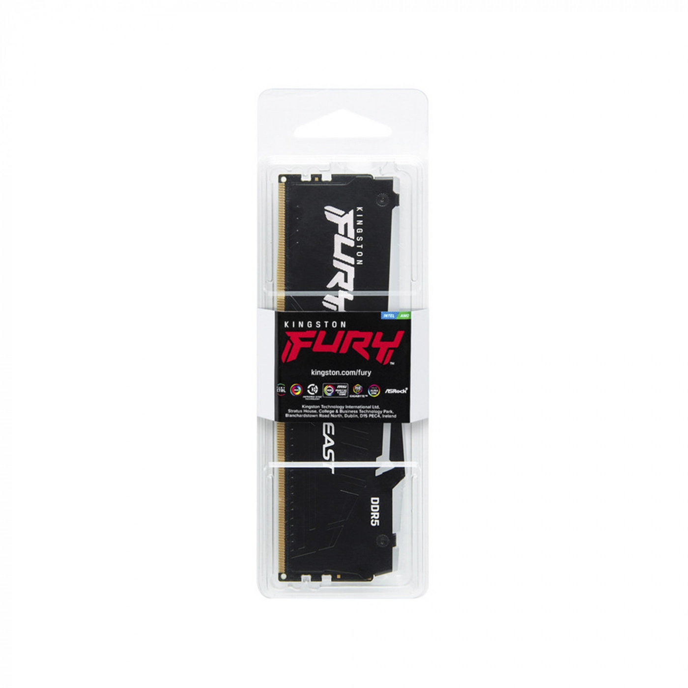 Купить Модуль памяти Kingston FURY Beast RGB DDR5-5600 8GB (KF556C40BBA-8) - фото 5