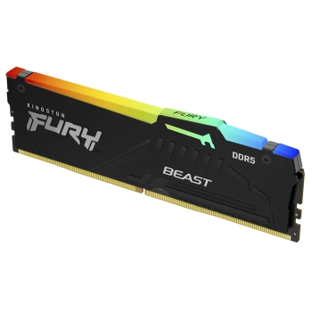 Купить Модуль памяти Kingston FURY Beast RGB AM5 DDR5-5600 16GB (KF556C36BBEA-16) - фото 1