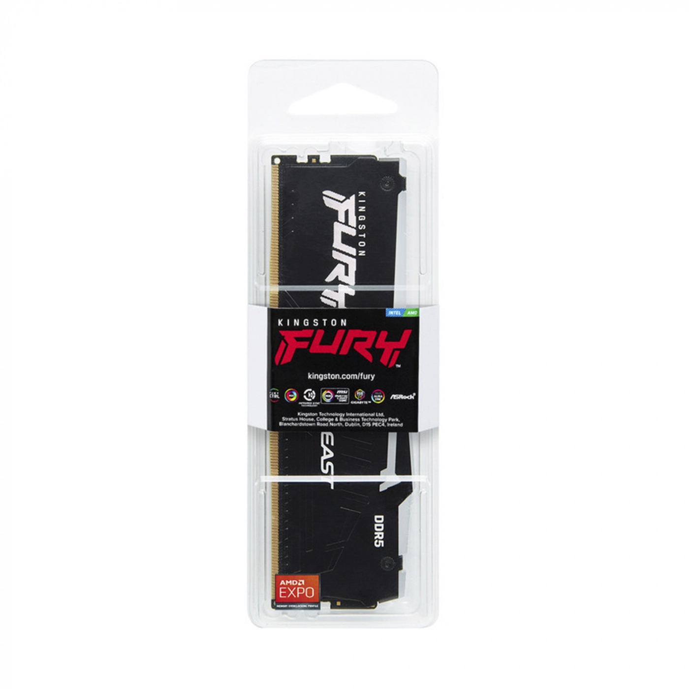Купити Модуль пам'яті Kingston FURY Beast RGB AM5 DDR5-5600 16GB (KF556C36BBEA-16) - фото 5