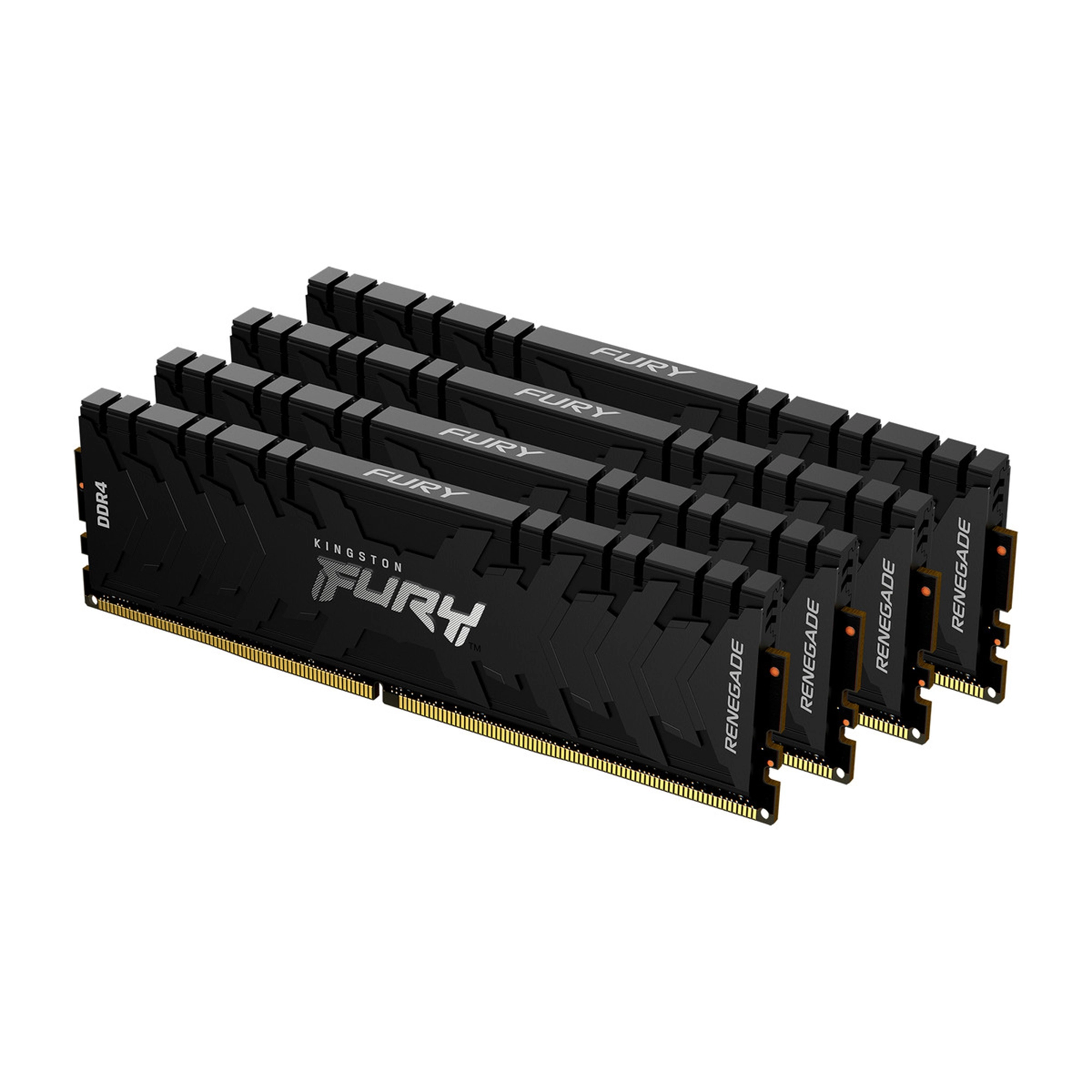 Купить Модуль памяти Kingston FURY Renegade DDR4-2666 128GB KIT (4x32GB) (KF426C15RBK4/128) - фото 1