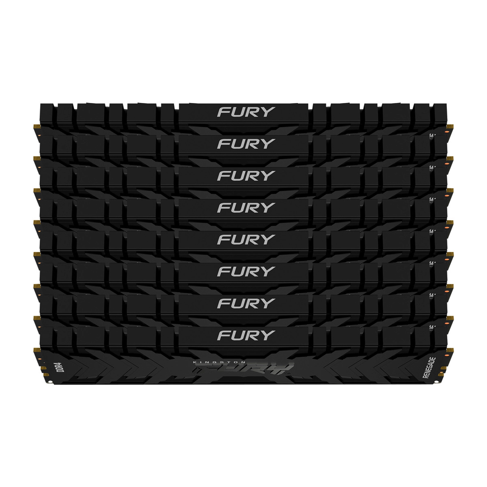 Купить Модуль памяти Kingston FURY Renegade DDR4-3000 128GB KIT (8x16GB) (KF430C15RB1K8/128) - фото 3