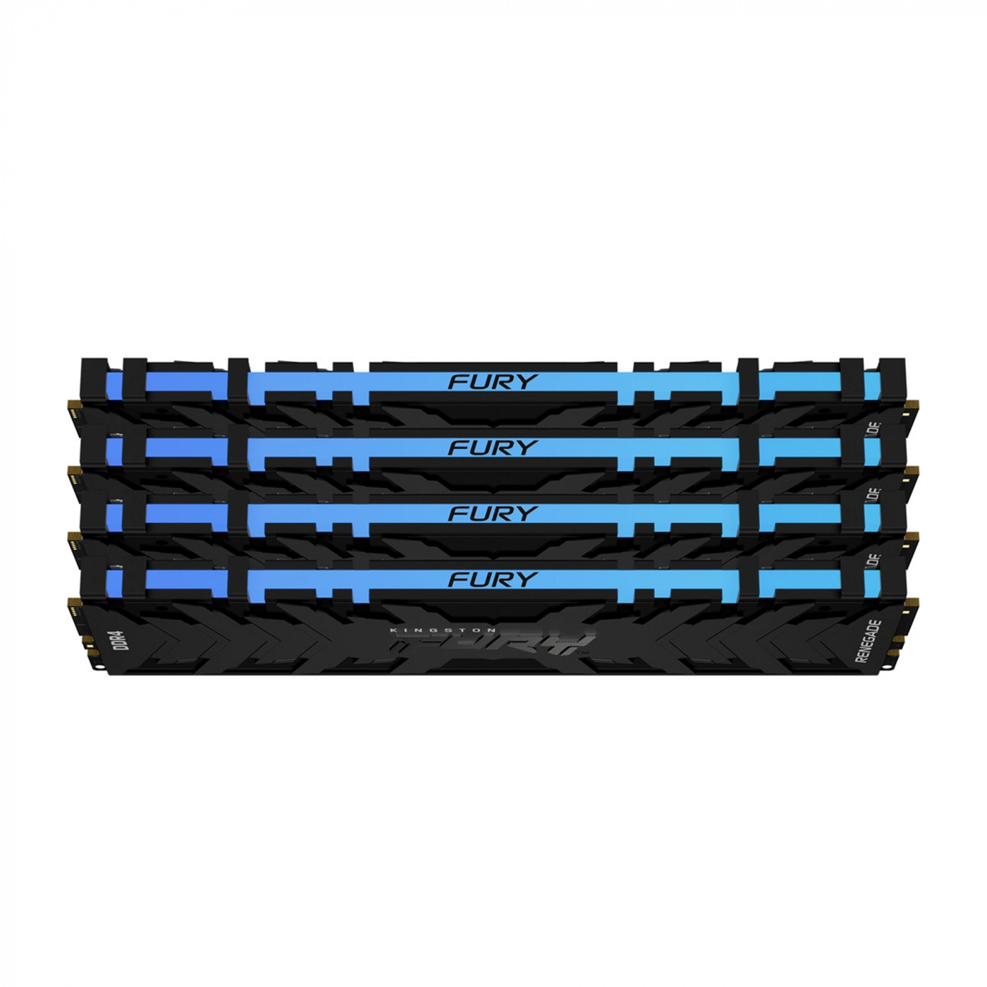 Купить Модуль памяти Kingston FURY Renegade RGB DDR4-3000 64GB KIT (4x16GB) (KF430C15RB1AK4/64) - фото 3