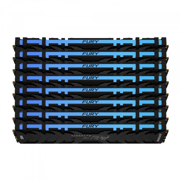 Купить Модуль памяти Kingston FURY Renegade RGB DDR4-3200 256GB KIT (8x32GB) (KF432C16RBAK8/256) - фото 3