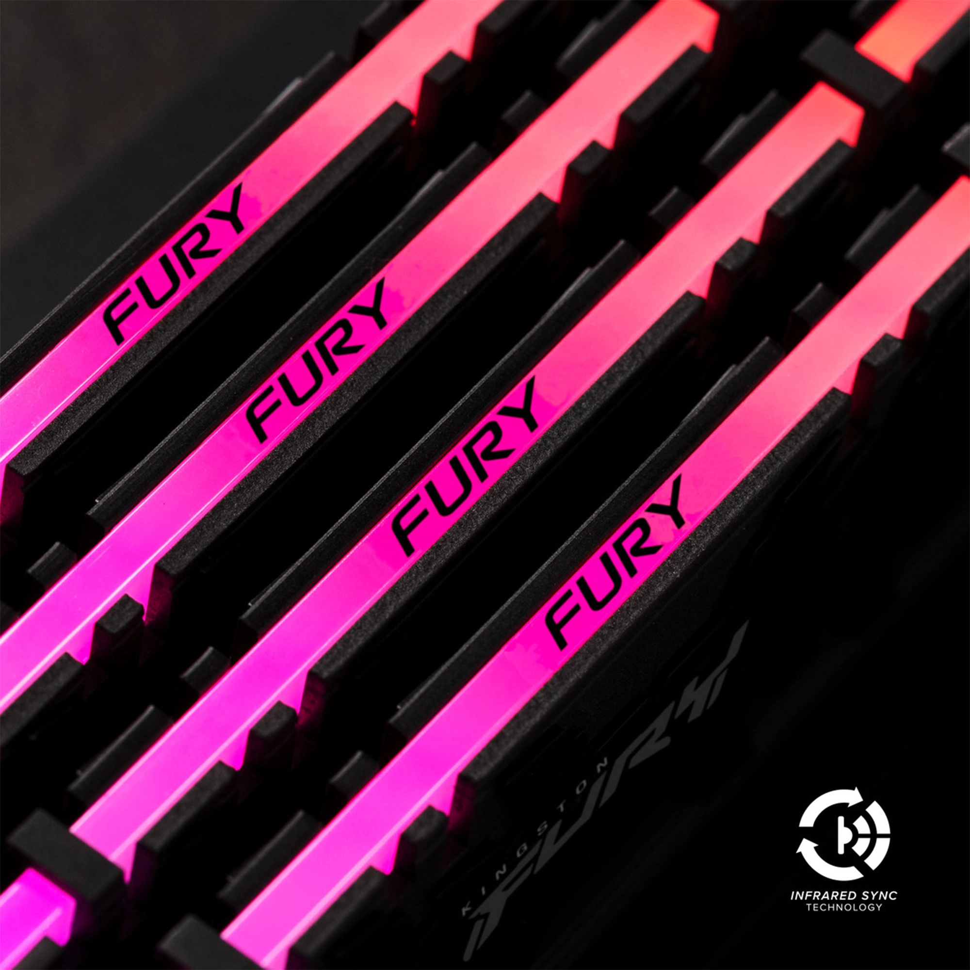 Купити Модуль пам'яті Kingston FURY Renegade RGB DDR4-4000 16GB KIT (2x8GB) (KF440C19RBAK2/16) - фото 10