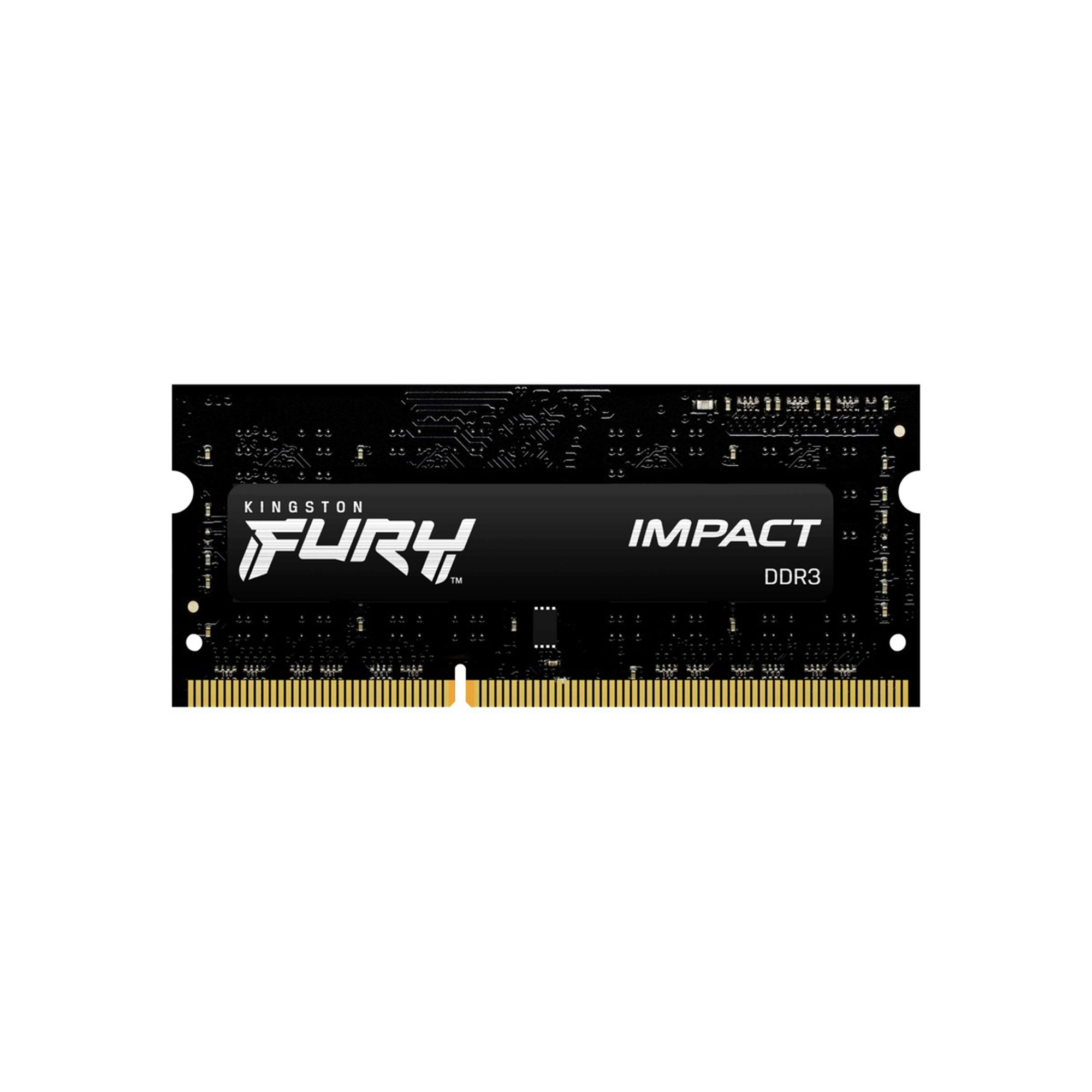Купить Модуль памяти Kingston FURY Impact DDR3L-1600 SO-DIMM 4GB (KF316LS9IB/4) - фото 2