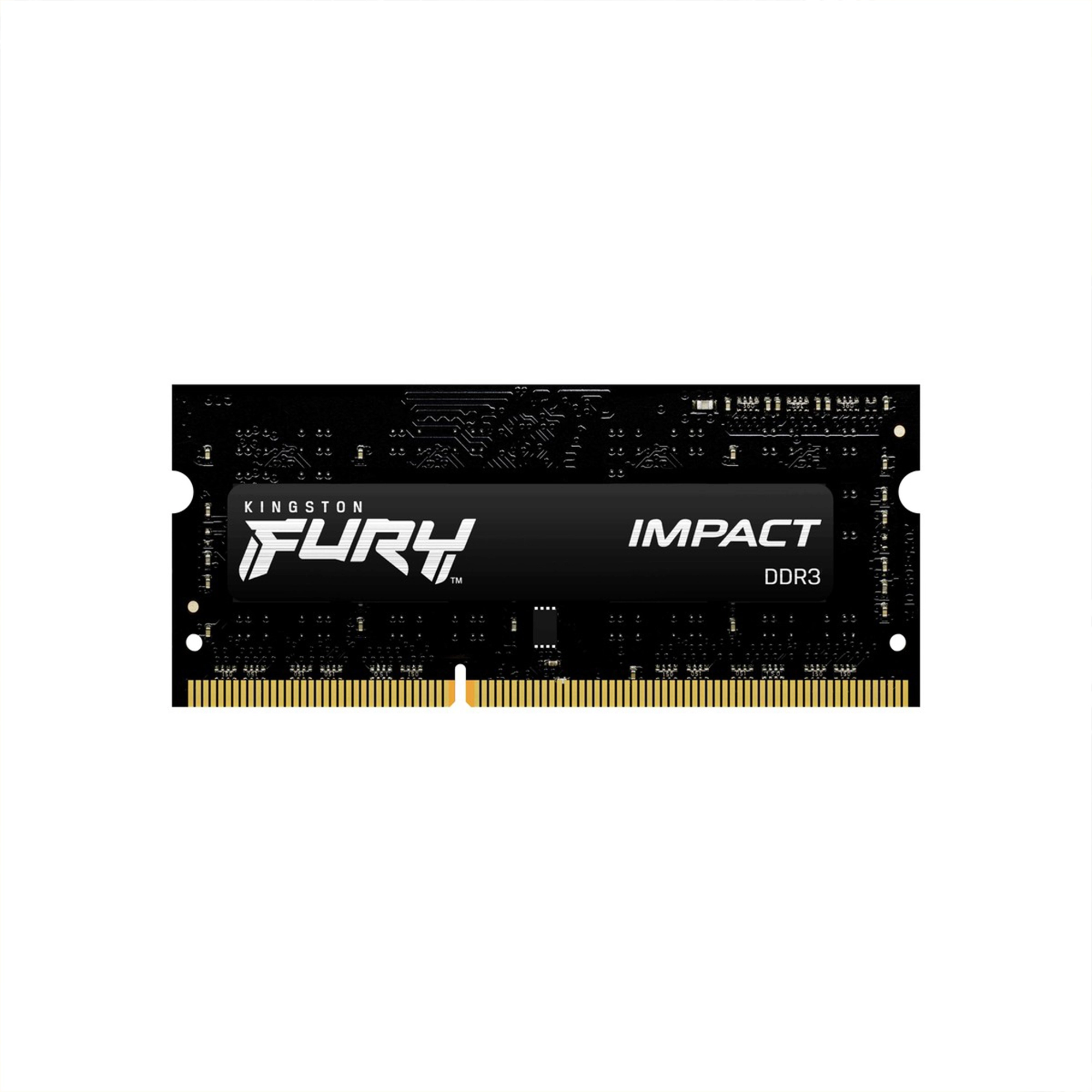 Купить Модуль памяти Kingston FURY Impact DDR3L-1866 SO-DIMM 8GB KIT (2x4GB) (KF318LS11IBK2/8) - фото 2