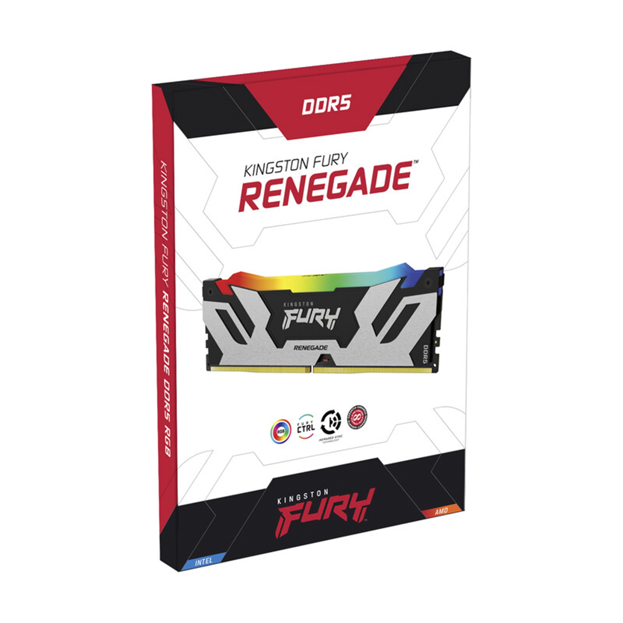 Купить Модуль памяти Kingston FURY Renegade RGB DDR5-6400 32GB KIT (2x16GB) (KF564C32RSKA2-32) - фото 3