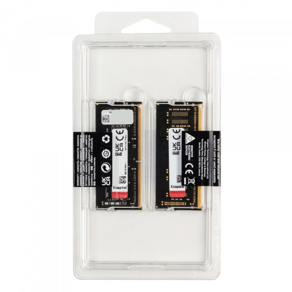 Купить Модуль памяти Kingston FURY Impact DDR4-2933 SO-DIMM 16GB KIT (2x8GB) (KF429S17IBK2/16) - фото 4