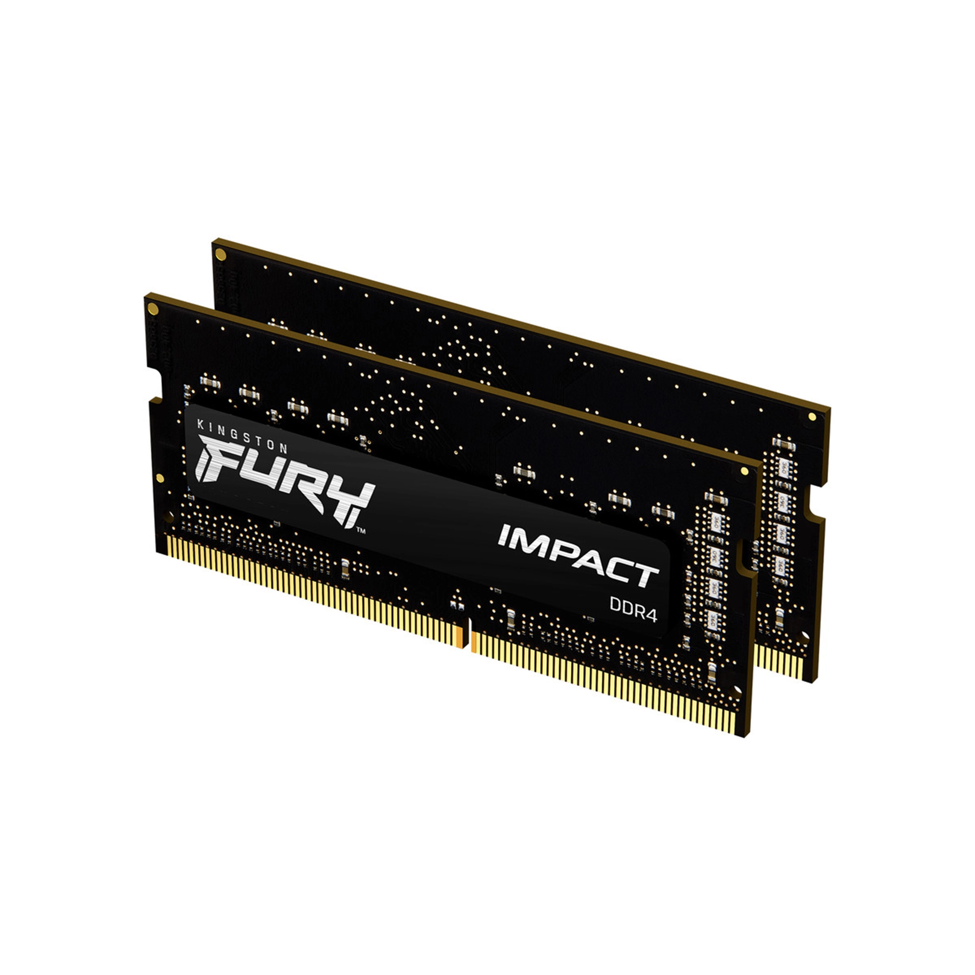 Купить Модуль памяти Kingston FURY Impact DDR4-2933 SO-DIMM 32GB KIT (2x16GB) (KF429S17IBK2/32) - фото 1