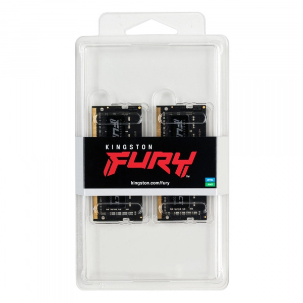 Купить Модуль памяти Kingston FURY Impact DDR4-2933 SO-DIMM 32GB KIT (2x16GB) (KF429S17IBK2/32) - фото 3