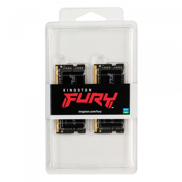 Купить Модуль памяти Kingston FURY Impact DDR4-2933 SO-DIMM 64GB KIT (2x32GB) (KF429S17IBK2/64) - фото 3