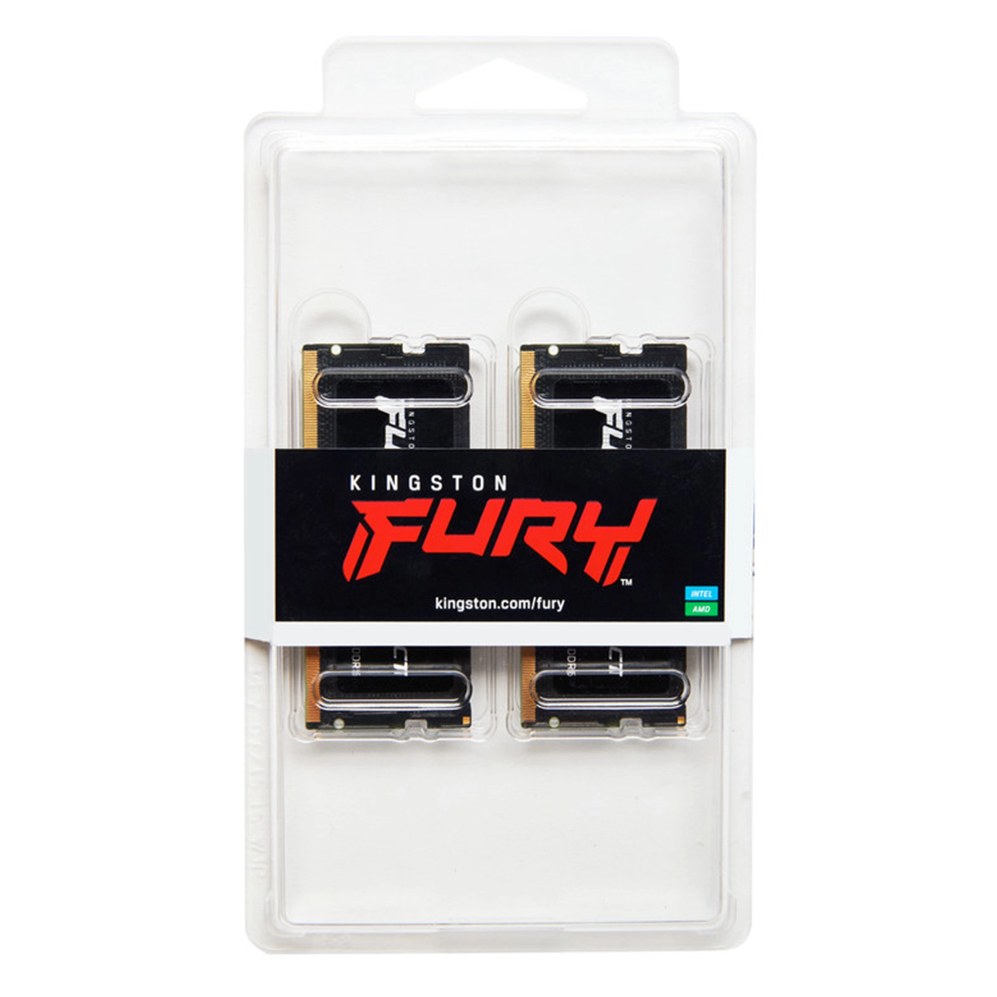 Купить Модуль памяти Kingston FURY Beast DDR5-4800 SO-DIMM 16GB KIT (2x8GB) (KF548S38IBK2-16) - фото 3