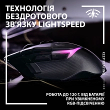 Купить Мышь Logitech G502 X Plus Wireless Black - фото 3