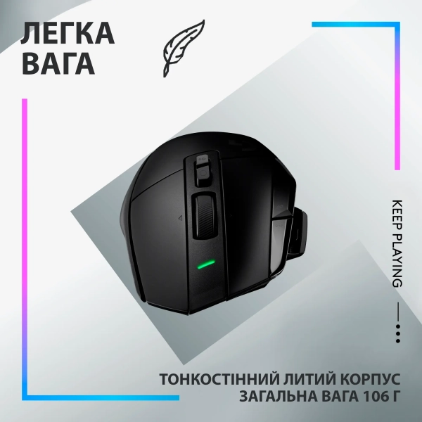 Купить Мышь Logitech G502 X Plus Wireless Black - фото 8