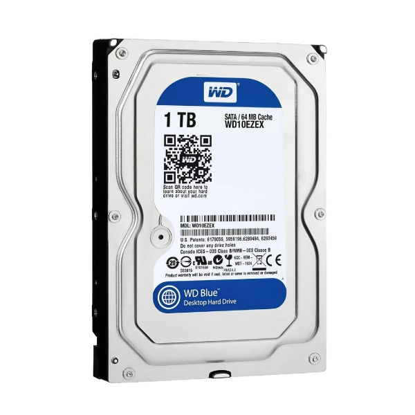 Купить Жесткий диск Western Digital Caviar Blue 1TB 7200 rpm, 64 MB, 3.5' SATA III (WD10EZEX) - фото 2
