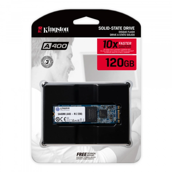 Купить SSD Kingston A400 M.2 SA400M8/120G 120 ГБ - фото 3