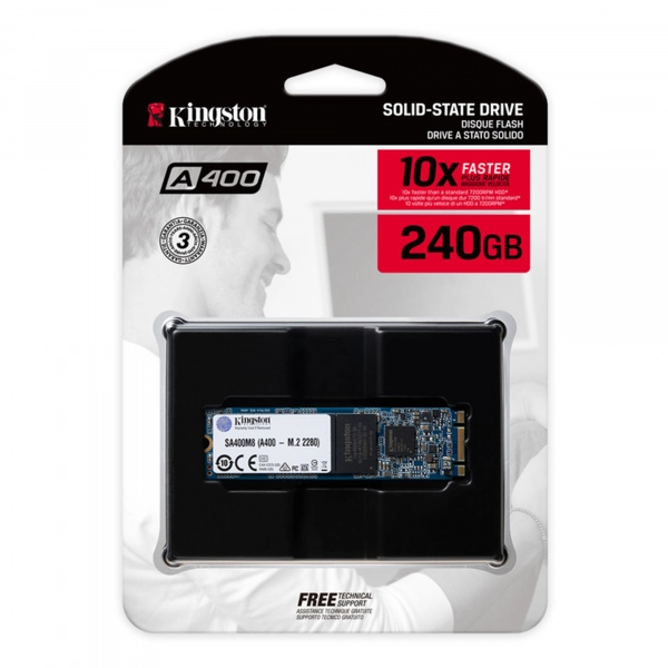 Купить SSD Kingston A400 M.2 SA400M8/480G 480 ГБ - фото 3