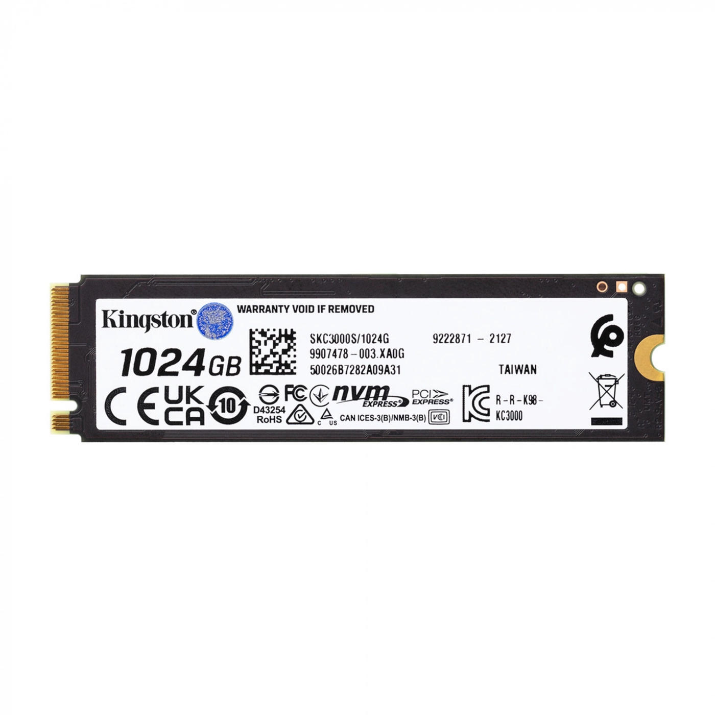Купить SSD Kingston KC3000 SKC3000S/1024G 1 ТБ - фото 3