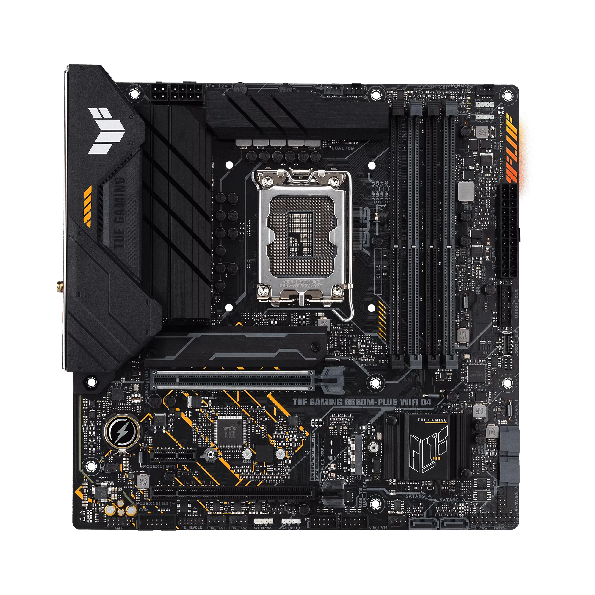 Купити Материнська плата ASUS TUF GAMING B660M-PLUS WIFI D4 - фото 2