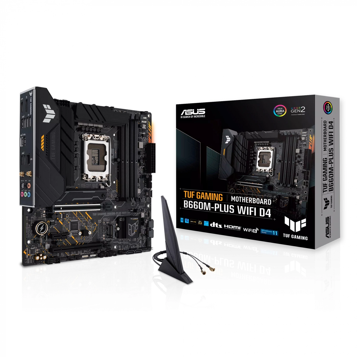 Купити Материнська плата ASUS TUF GAMING B660M-PLUS WIFI D4 - фото 8