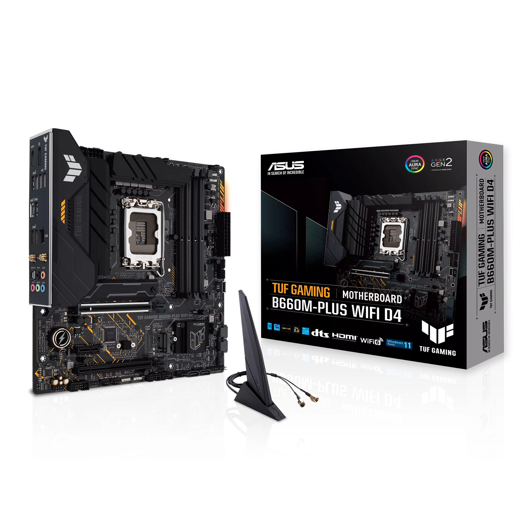 Купити Материнська плата ASUS TUF GAMING B660M-PLUS WIFI D4 - фото 8