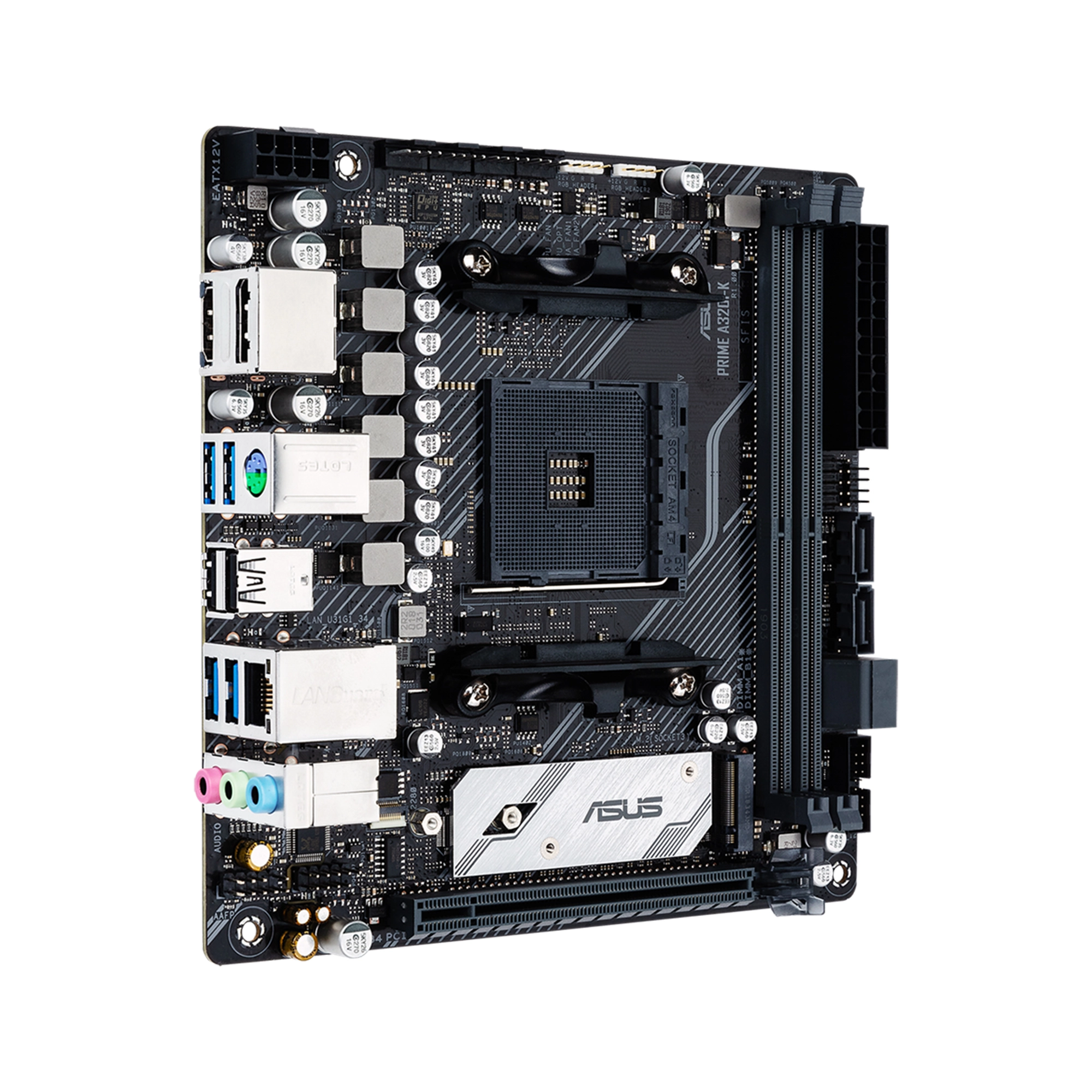 Купить Материнская плата ASUS PRIME A320I-K/CSM - фото 2