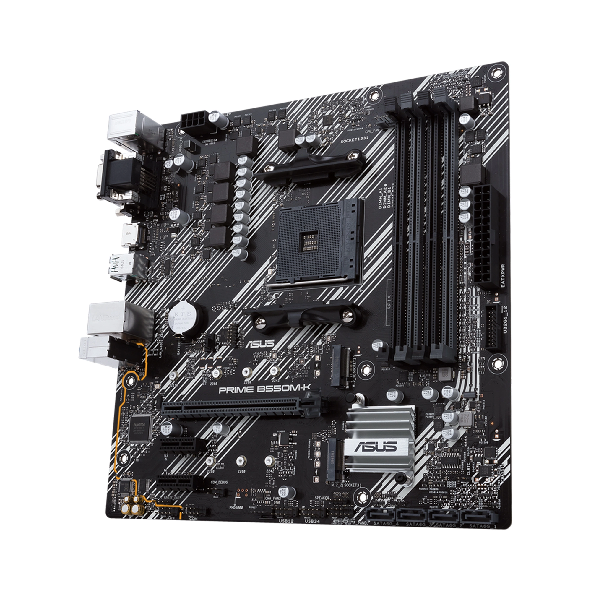 Купити Материнська плата ASUS PRIME B550M-K - фото 1