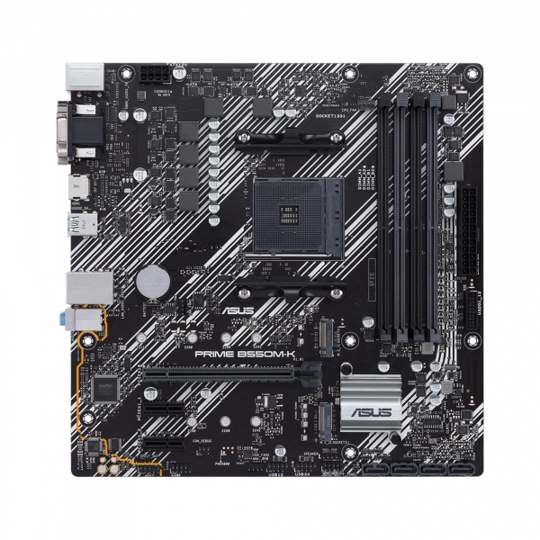 Купити Материнська плата ASUS PRIME B550M-K - фото 2
