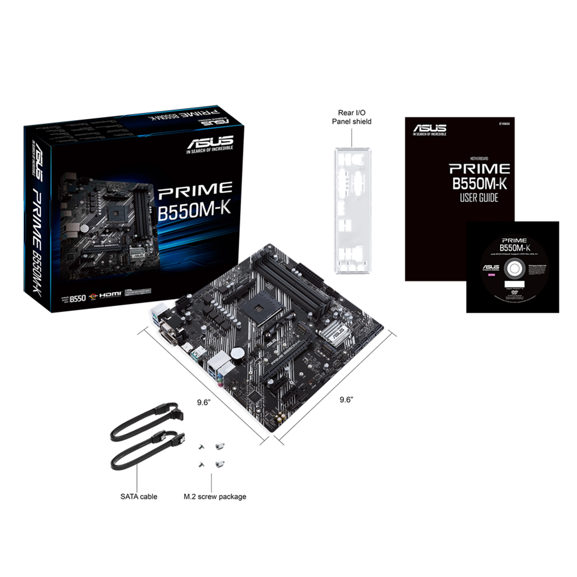 Купити Материнська плата ASUS PRIME B550M-K - фото 7