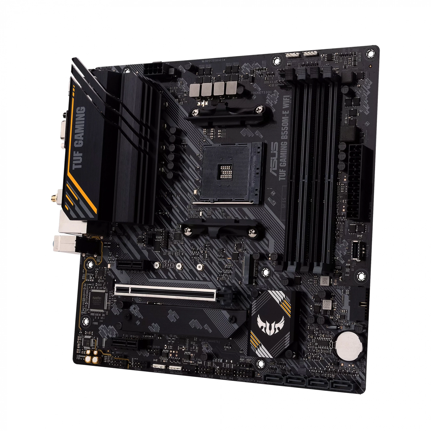 Купити Материнська плата ASUS TUF GAMING B550M-E WIFI - фото 1