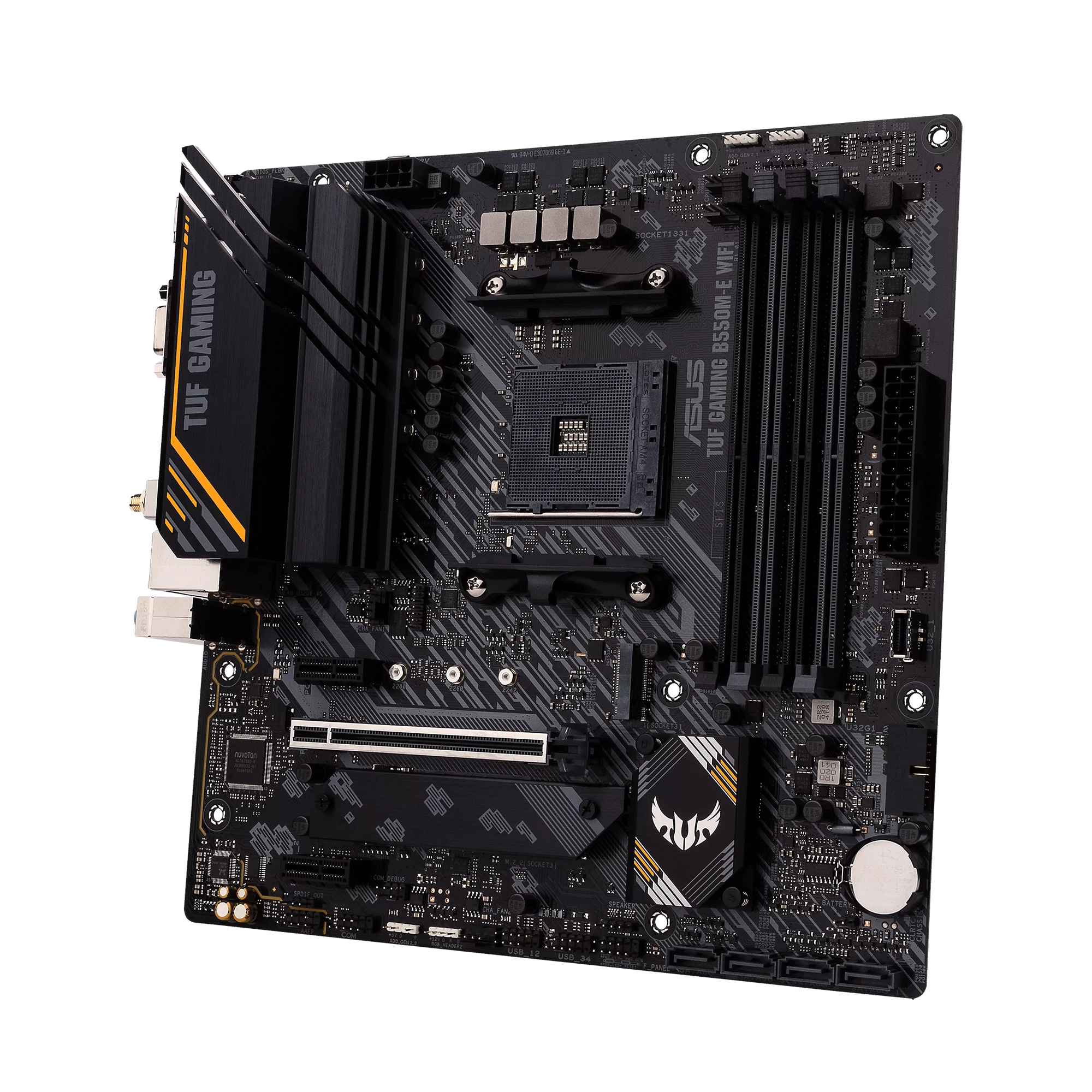 Купити Материнська плата ASUS TUF GAMING B550M-E WIFI - фото 1