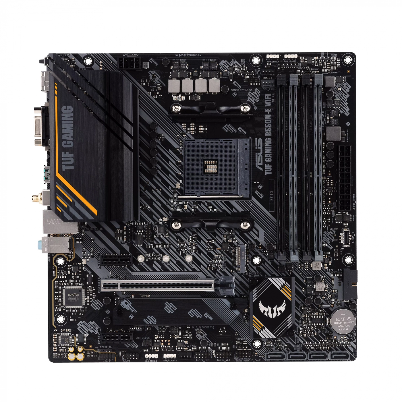 Купити Материнська плата ASUS TUF GAMING B550M-E WIFI - фото 2