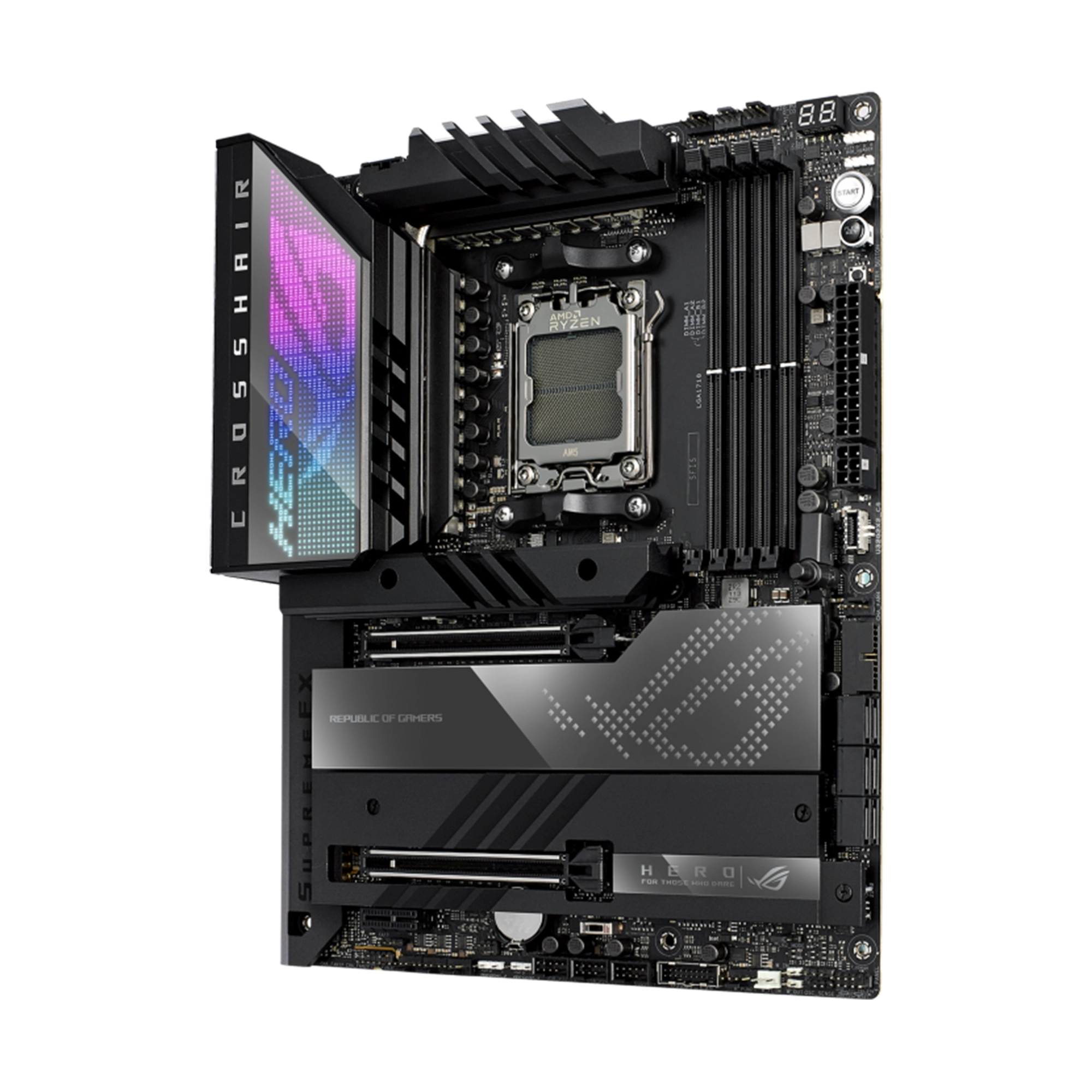 Купить Материнская плата ASUS ROG CROSSHAIR X670E HERO - фото 3