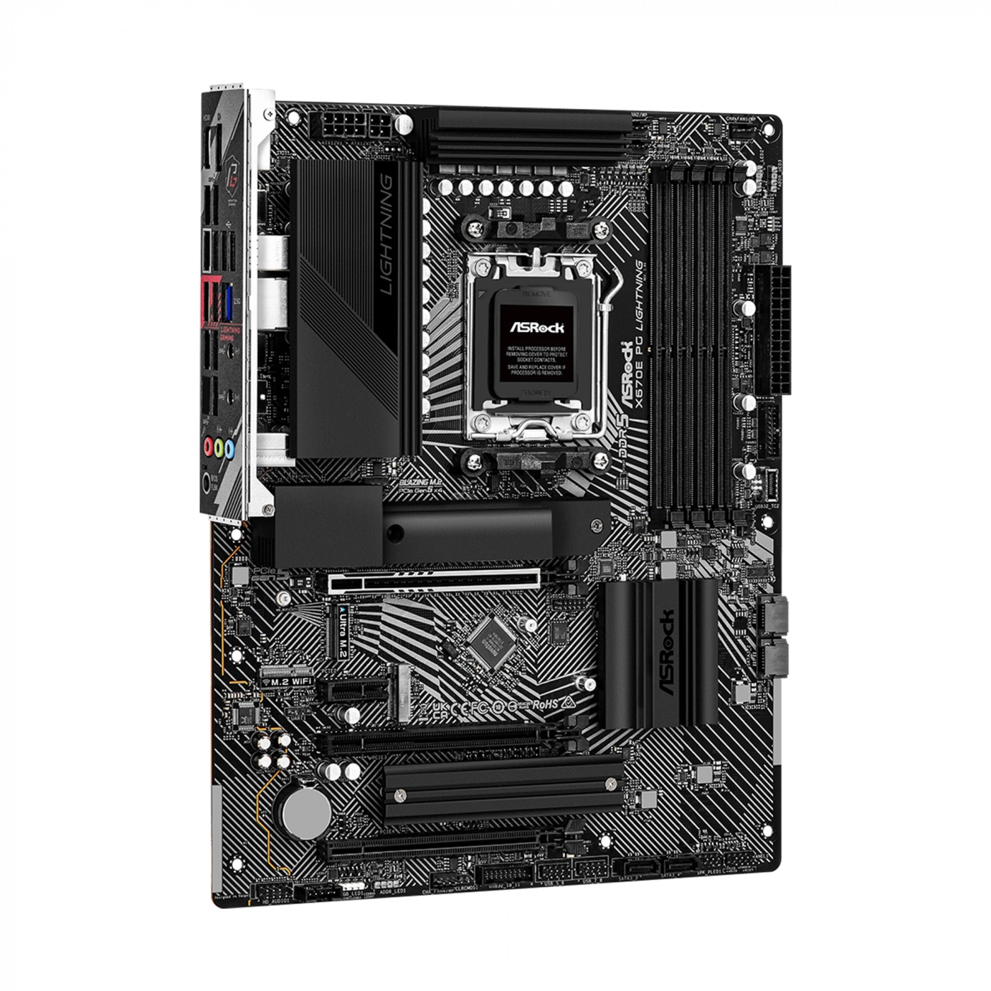 Купити Материнська плата ASRock X670E PG Lightning - фото 1
